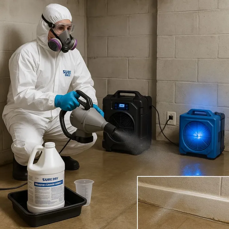 Sanitization and Odor Removal process in Duplin County, NC