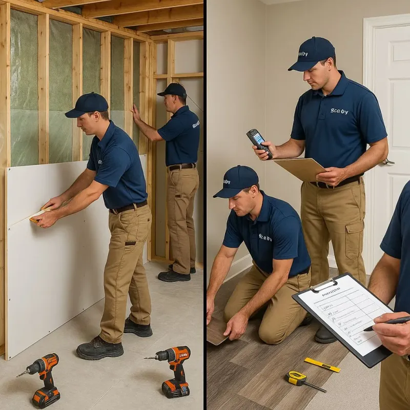 Repairs and Reconstruction process in Duplin County, NC